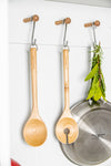 KitchenAid Birchwood Salad Servers, Fork and Spoon image 6