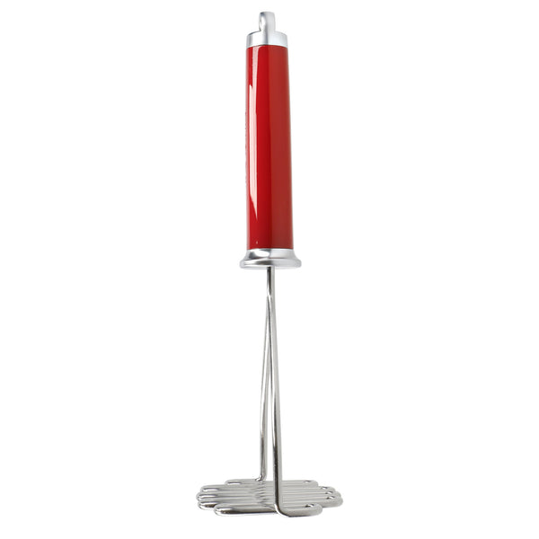 KitchenAid Stainless Steel Potato Masher – Red image 3