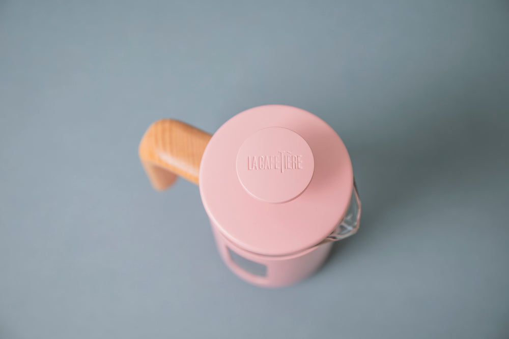 La Cafetière Pisa 3-Cup Cafetière, Pink