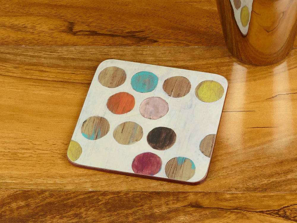Creative Tops Retro Spot Pack Of 6 Premium Coasters