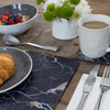 Creative Tops Navy Marble Pack Of 6 Premium Placemats image 4