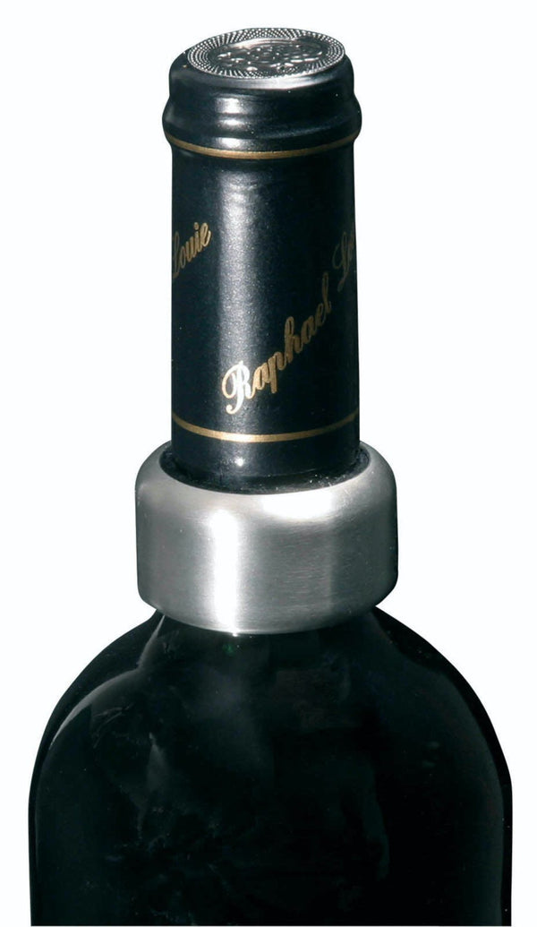 BarCraft Stainless Steel Wine Drip Collar image 2