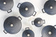 MasterClass Black Shallow Cast Aluminium Casserole Dish, 2.5L