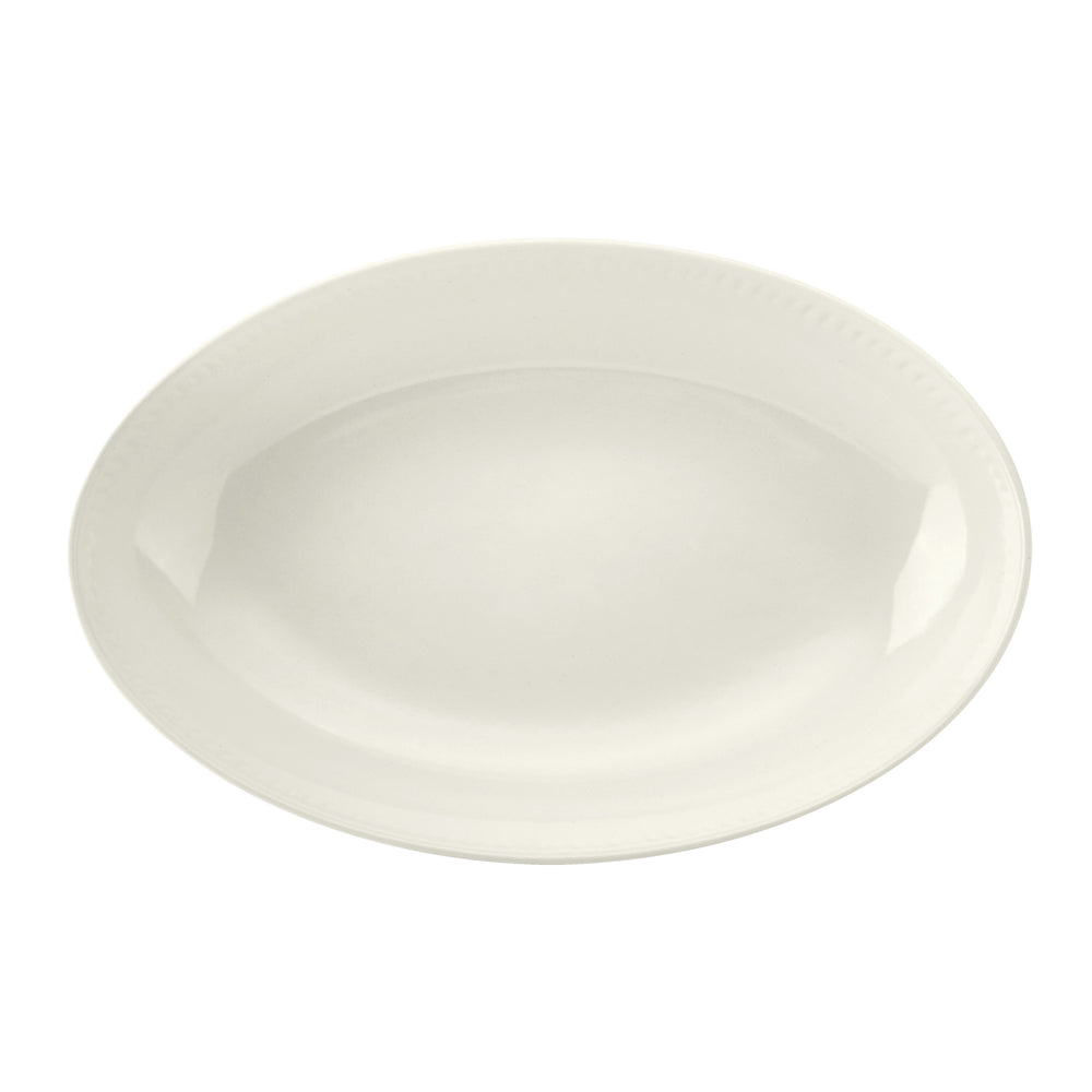 Mikasa Cranborne Stoneware Serving Bowl, 30.5cm, Cream image 1