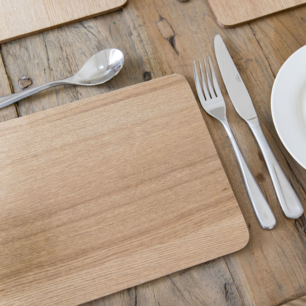 Creative Tops Oak Veneer Pack Of 4 Placemats