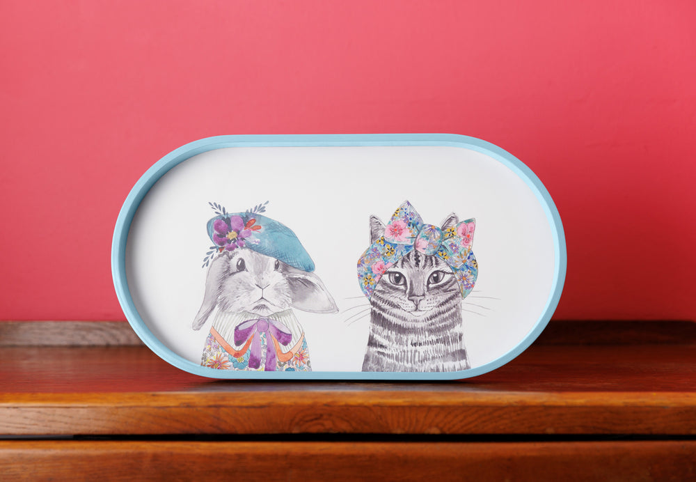 Mikasa x Tipperleyhill Oval Serving Tray, 38cm