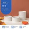 Mikasa Chalk Porcelain Ramekins, Set of 4, 9.5cm, White image 7
