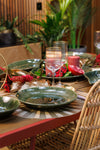 Mikasa Jardin Stoneware Dinner Plates, Set of 4, 27cm, Green image 14