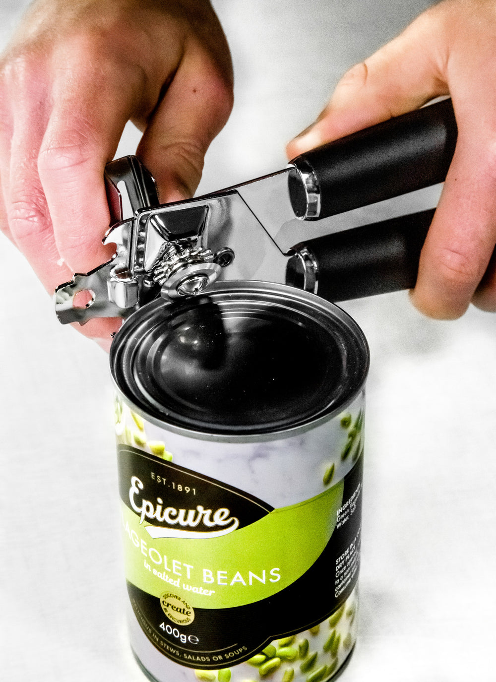 MasterClass Soft Grip Stainless Steel Can Opener