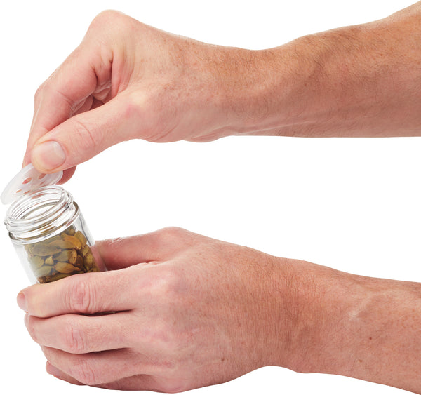 MasterClass Eight Jar Spice Rack with Matt Black and Brass Finish image 7