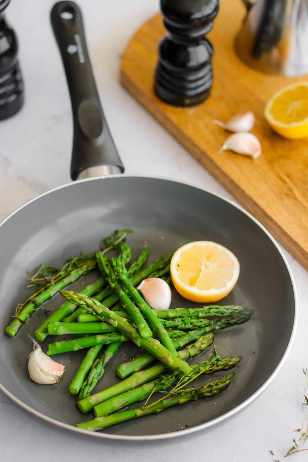 MasterClass Can-to-Pan 24cm Ceramic Non-Stick Frying Pan, Recycled Aluminium