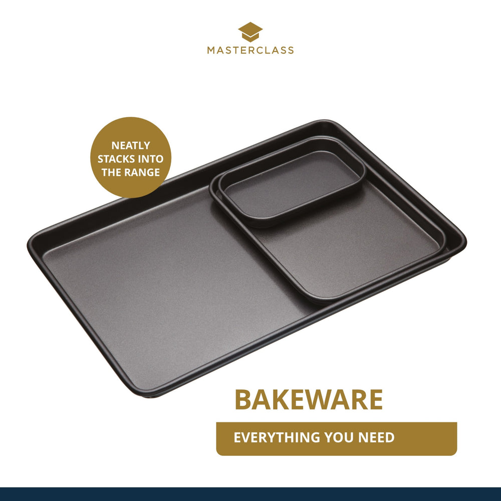 MasterClass Non-Stick Baking Tray, 24cm x 18cm