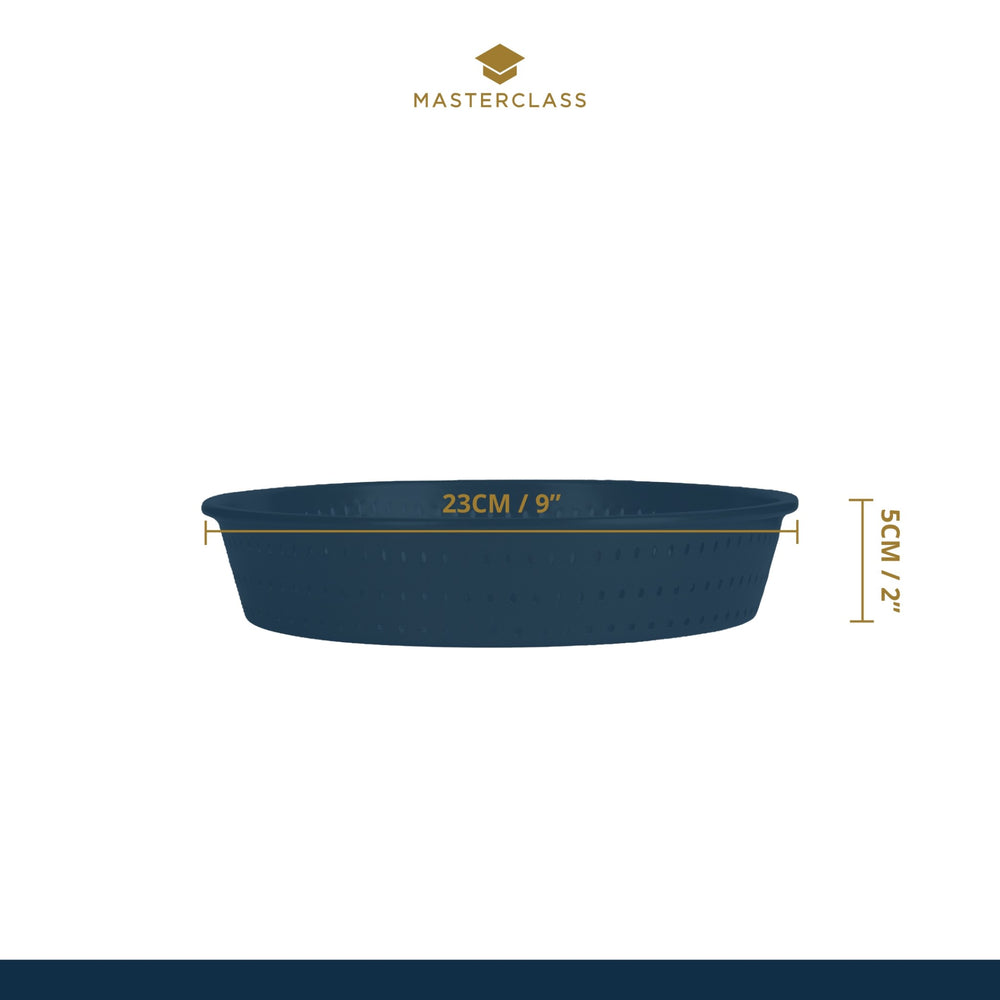 MasterClass Crusty Bake Non-Stick Deep Pie Pan / Tart Tin, 23cm