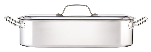 KitchenCraft Stainless Steel Fish Poacher, 45cm (18