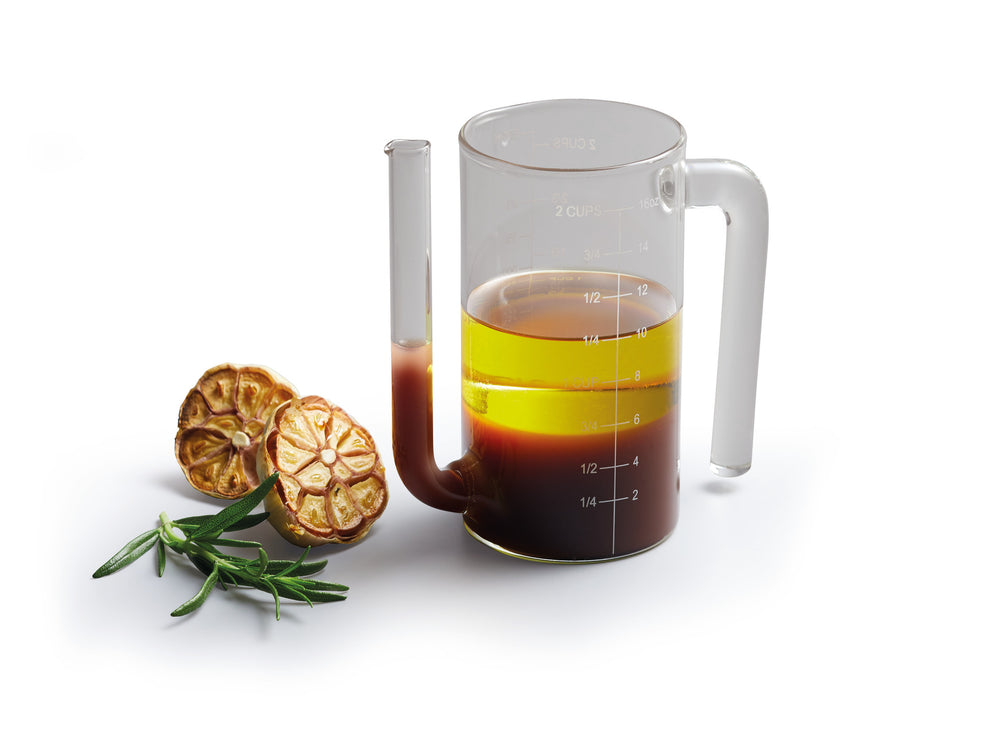 MasterClass 450ml Glass Gravy / Fat Separator