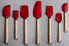 KitchenAid Birchwood Spoon Spatula with Silicone Head - Empire Red