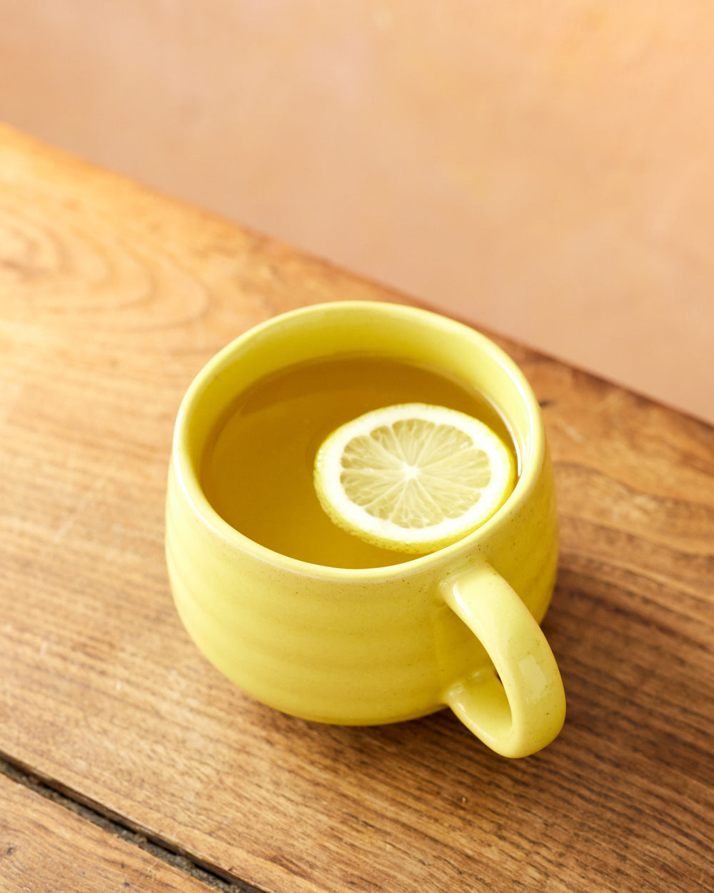 Jamie Oliver Big Love 'Cosy Cuppa' Mug, Yellow, 375ml