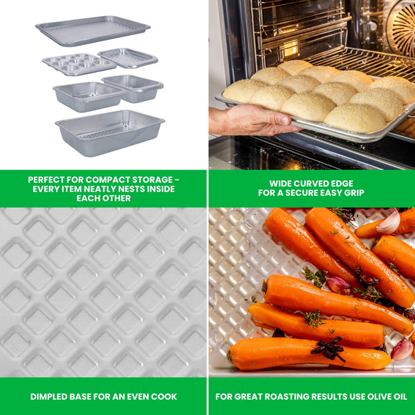 MasterClass Recycled Aluminum Large Baking Tray, 40x27cm image 10