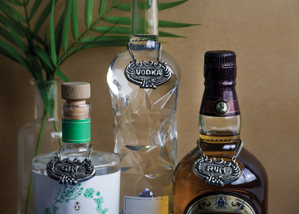 BarCraft Decanter Labels Set in Gift Box image 7