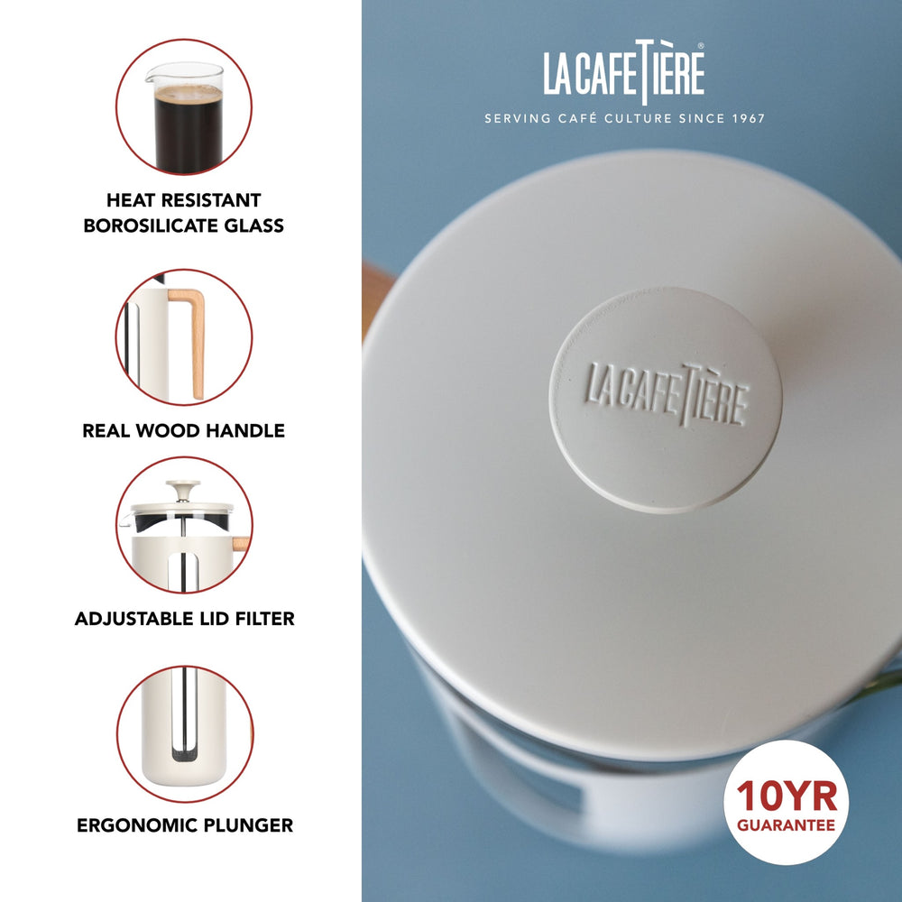 La Cafetière Pisa Latte Cafetière - 8 Cup
