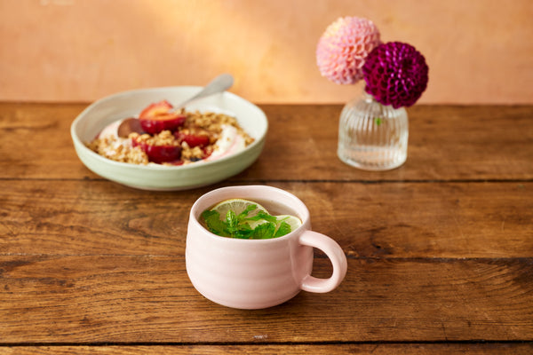 Jamie Oliver Big Love 'Cosy Cuppa' Mug, Pink, Stoneware, 375ml image 10