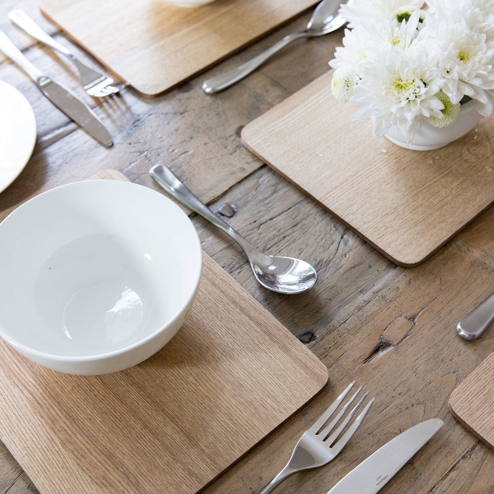 Creative Tops Oak Veneer Pack Of 4 Placemats