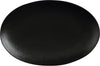 16pc Black Dinnerware Set with 4x 25cm Plates, 4x 35cm Plates, 4 x 25cm Bowls and 4x 30cm Bowls - Caviar image 4