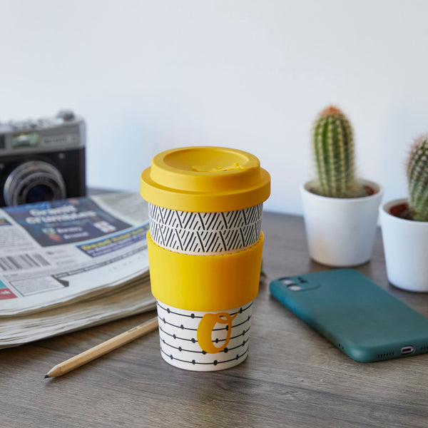 KitchenCraft 410ml Bamboo A to Z Letter 