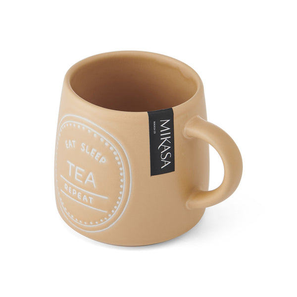 Mikasa Eat Sleep Tea Repeat Mug, 400ML image 4
