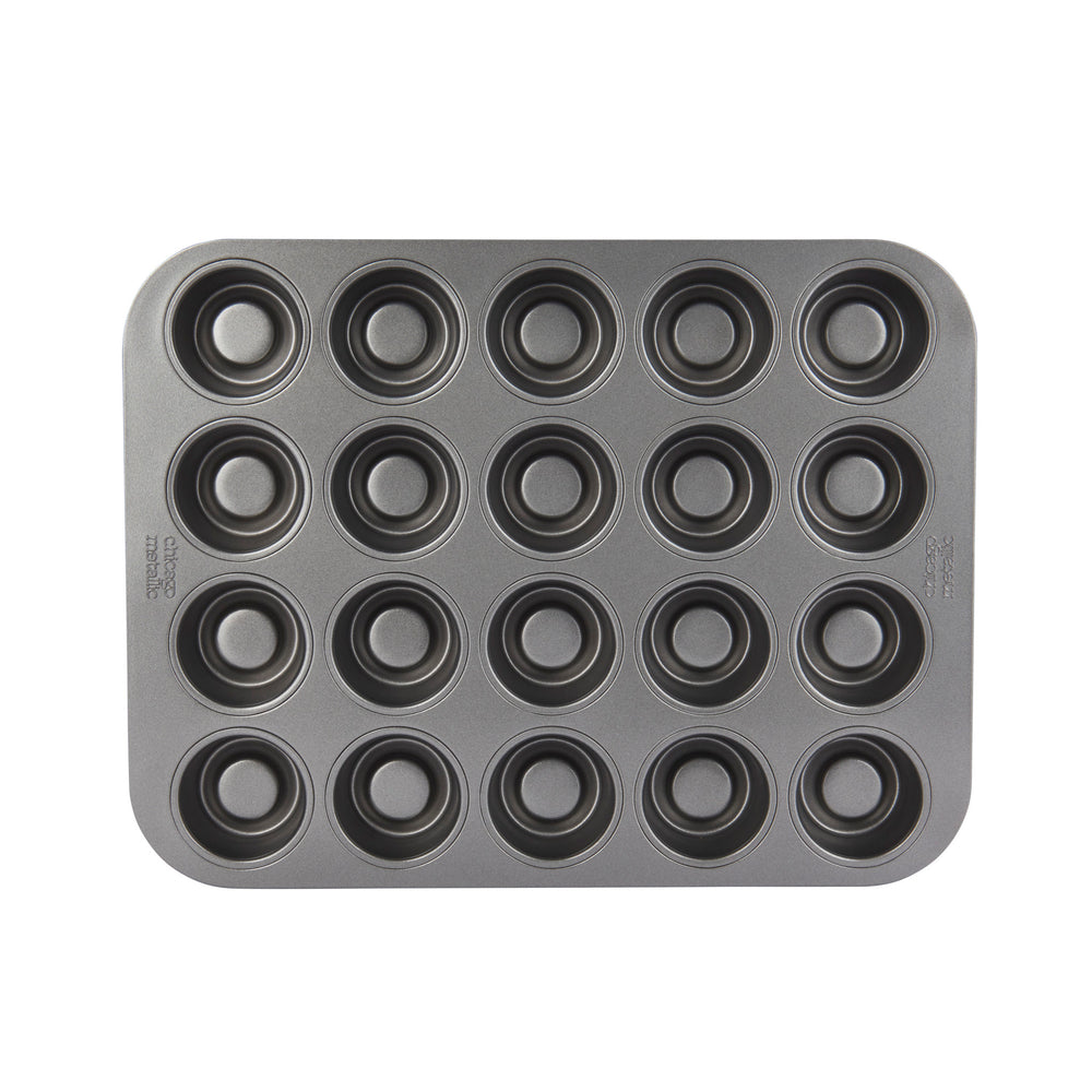 Chicago Metallic Non-Stick 20 Hole Teacake Pan