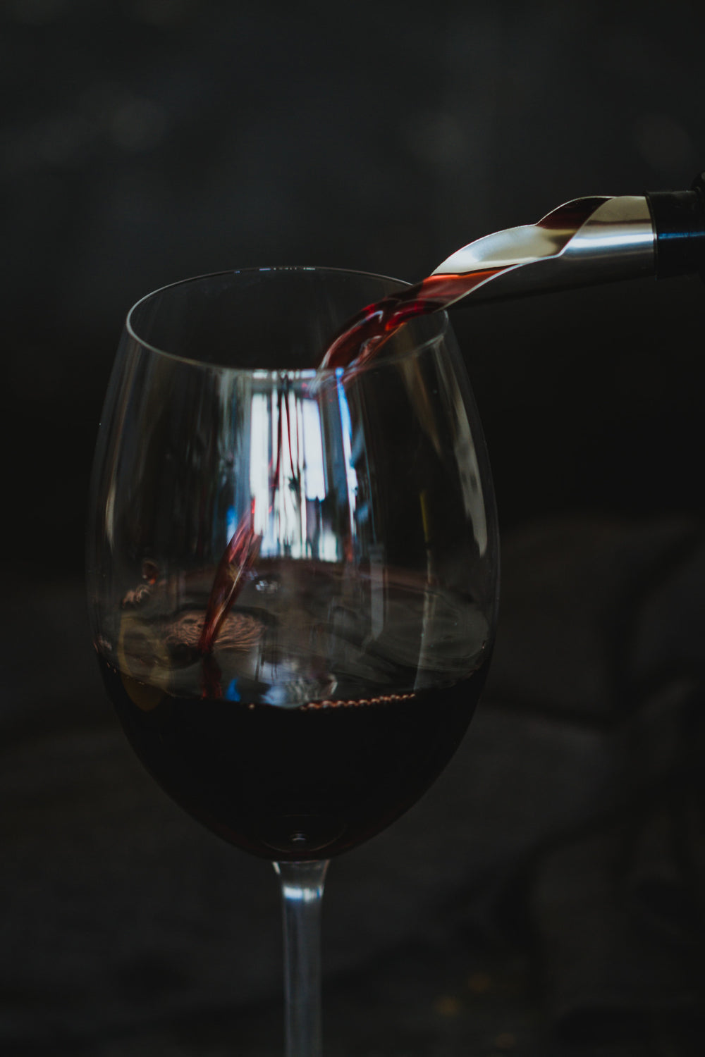 BarCraft Stainless Steel Wine Pourer with Stopper