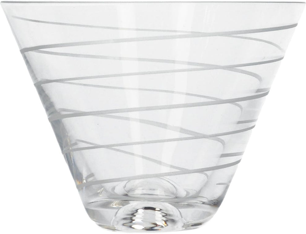 Mikasa Cheers Pack Of 4 Stemless Martini Glasses