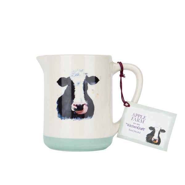 Apple Farm Stoneware Cow Milk Jug image 4