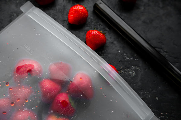 MasterClass 1-Litre Reusable Food Bag with Leakproof and Airtight Seal, BPA-Free Silicone image 5