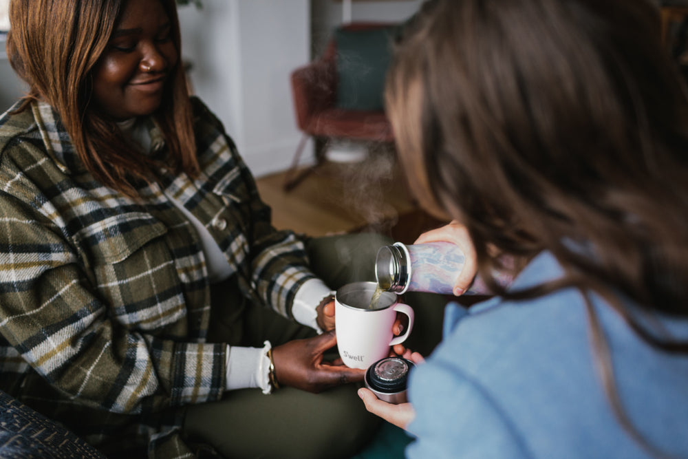 S'well Pink Topaz Mug with Handle, 350ml