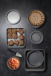 MasterClass Smart Space Stacking Seven Piece Non-Stick Roasting, Baking & Pastry Set image 5