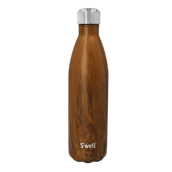 S'well 2pc Hydration Set with Teakwood Reusable Water Bottle, 750ml and Travel Mug, 350ml image 2
