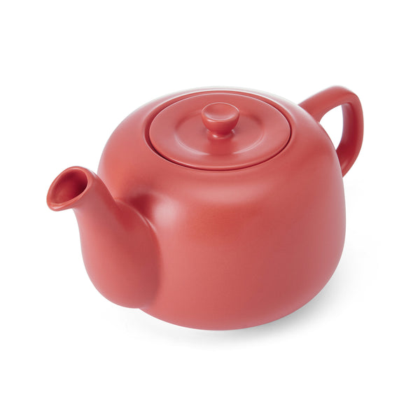 La Cafetière Classic Teapot 4 Cup , Red, 1.2L image 3