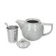 London Pottery Geo Filter 4 Cup Teapot Cobblestone