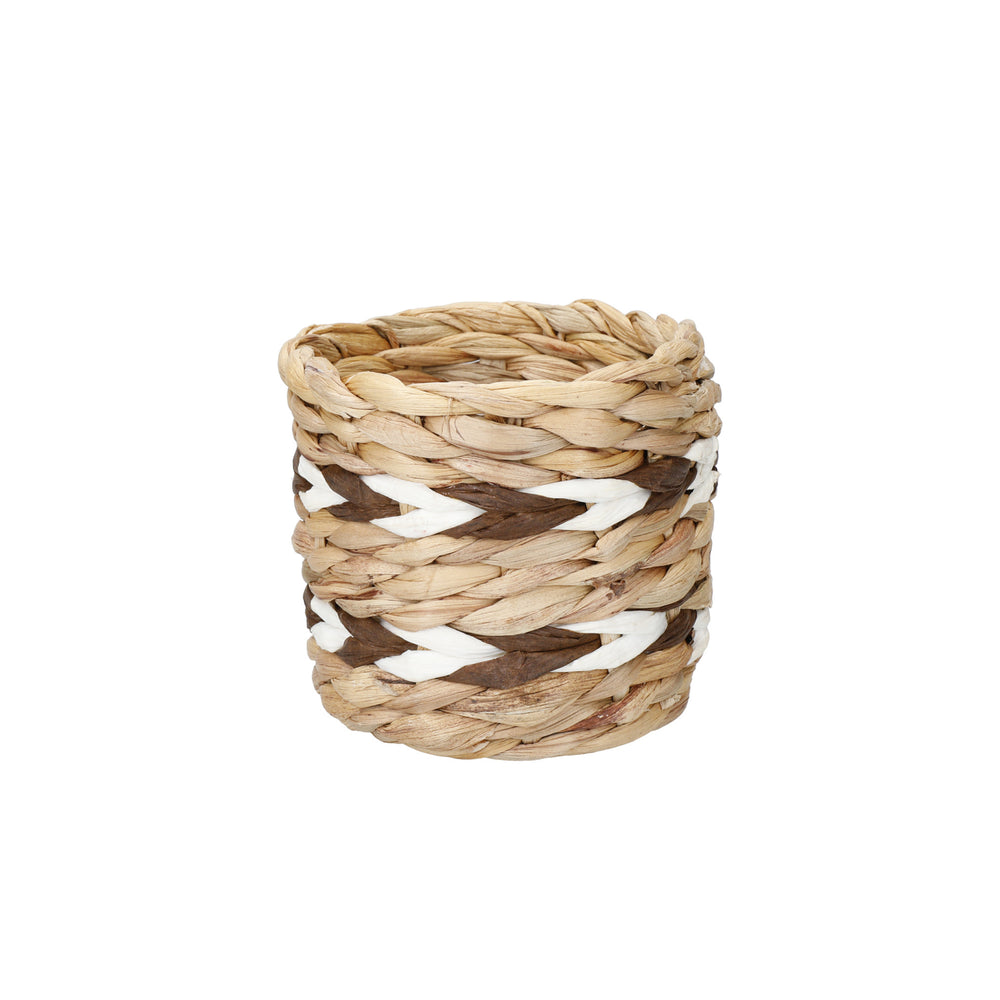 KitchenCraft Water Hyacinth Planter, Striped Design