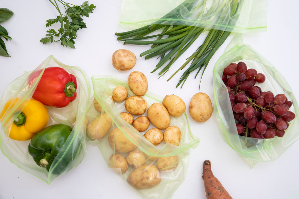 MasterClass Zipped Fresh Bag - Medium, Set of 20