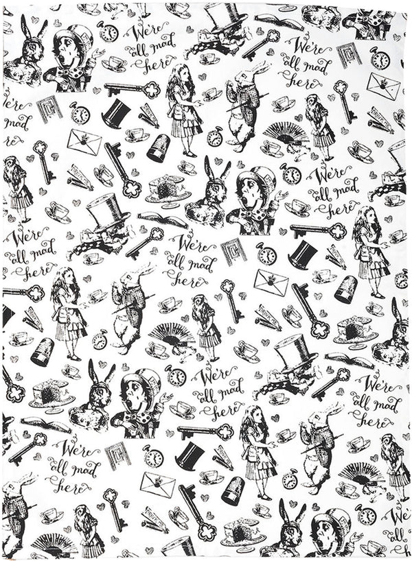 Victoria And Albert Alice In Wonderland Set of 2 Tea Towels image 3
