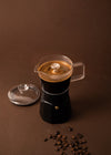La Cafetière Verona Glass Espresso Maker - 6 Cup, Black image 5