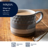 Mikasa Grey Textured Ombre Mug, 320ML