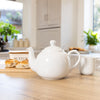 London Pottery Farmhouse 6 Cup Teapot White