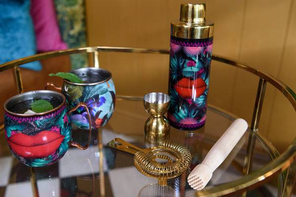 Mikasa x Sarah Arnett Stainless Steel Moscow Mule Mug with Flamingo Print, 450ml image 7