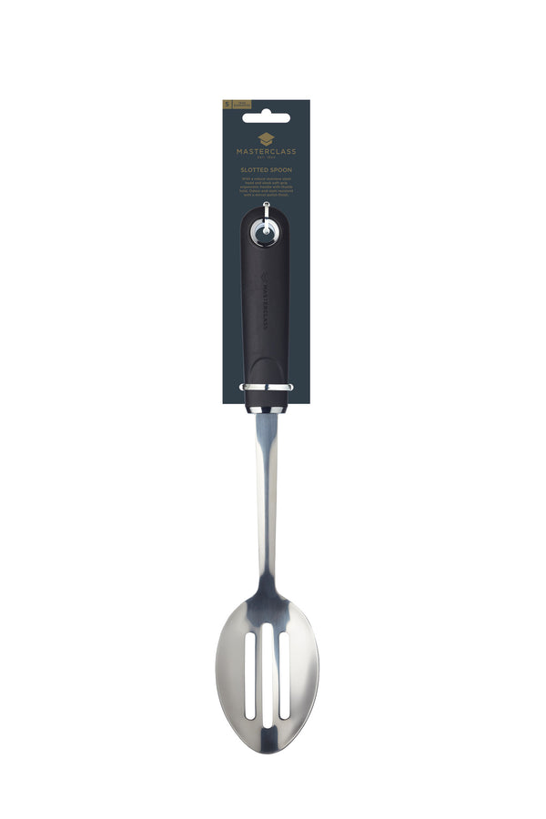 MasterClass Soft Grip Stainless Steel Slotted Spoon image 4
