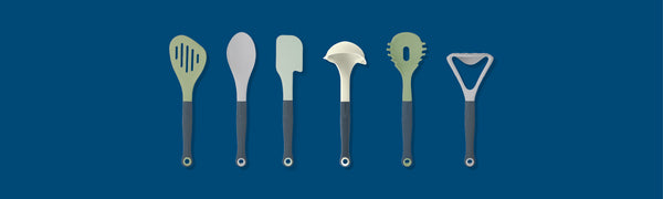 Colourworks Classics Blue Silicone Spatula with Soft Touch Handle image 6