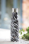 Built 500ml Double Walled Stainless Steel Water Bottle Zebra image 5