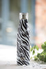 Built 500ml Double Walled Stainless Steel Water Bottle Zebra